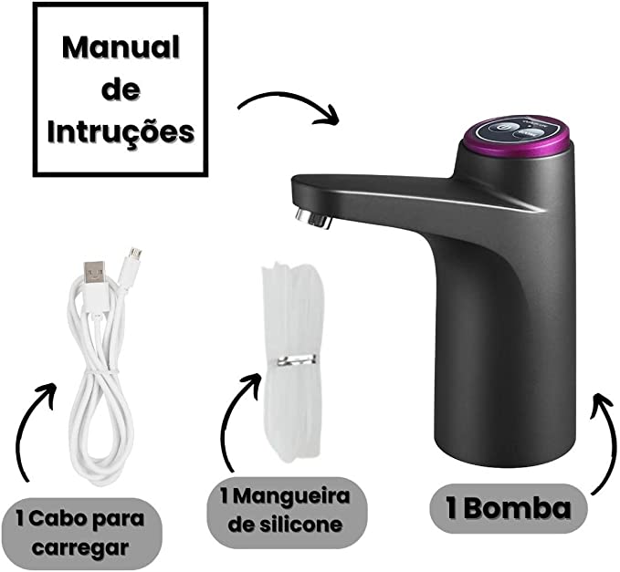 Bebedouro bomba elétrica - Modelo Universal