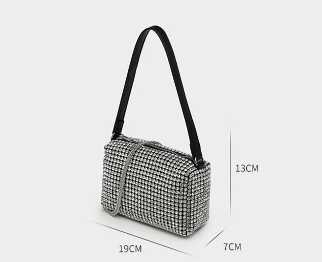 Bolsa Strass - Mini brilhante