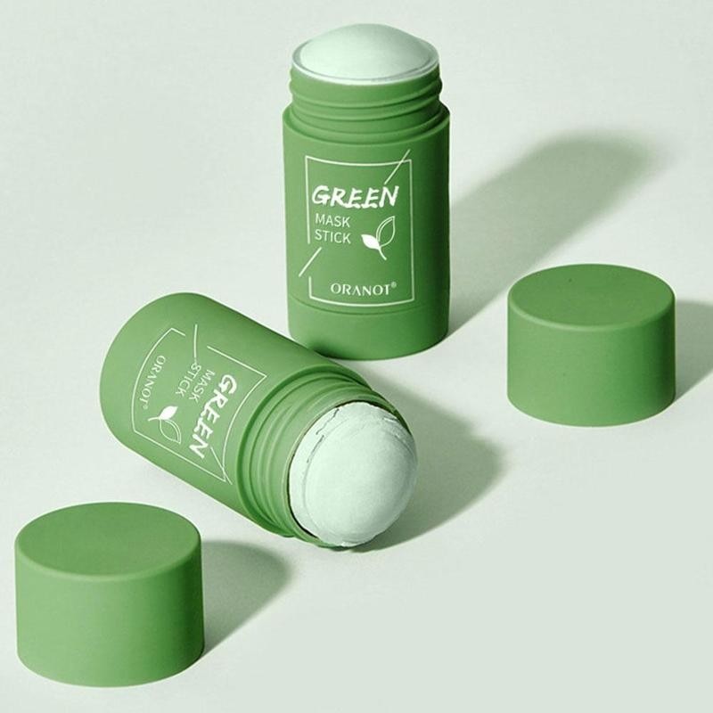 Máscara anti acne de chá verde - Máscara Verde