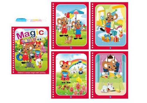 Livro mágico de colorir com água + Brinde especial