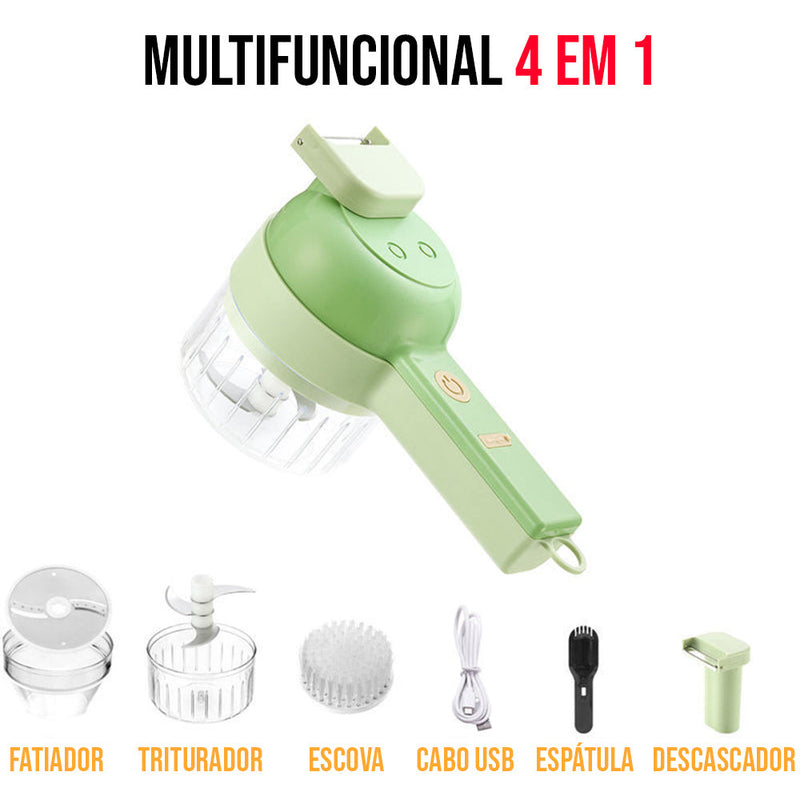 Triturador multifuncional - 4 em 1