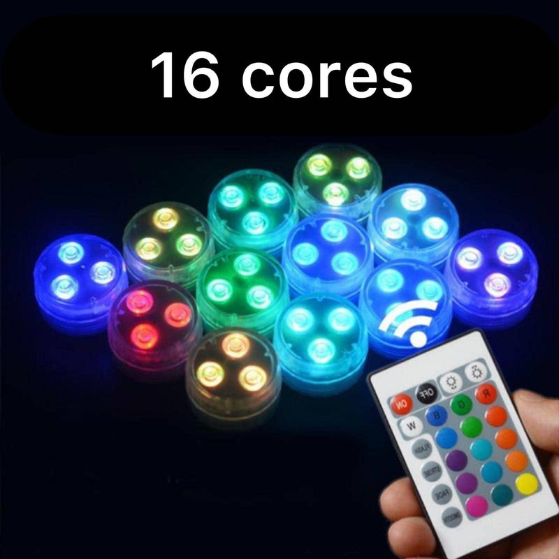 Bola inflável com Led - 16 Cores