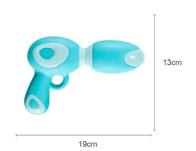 Mochila com pistola que esguicha água - Infantil