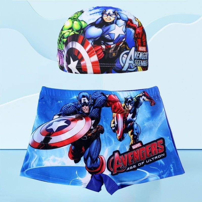 Kit natação marvel - Infantil