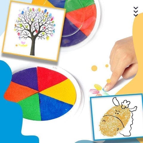 Kit de pintura de dedos - Infantil