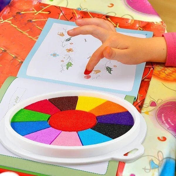 Kit de pintura de dedos - Infantil