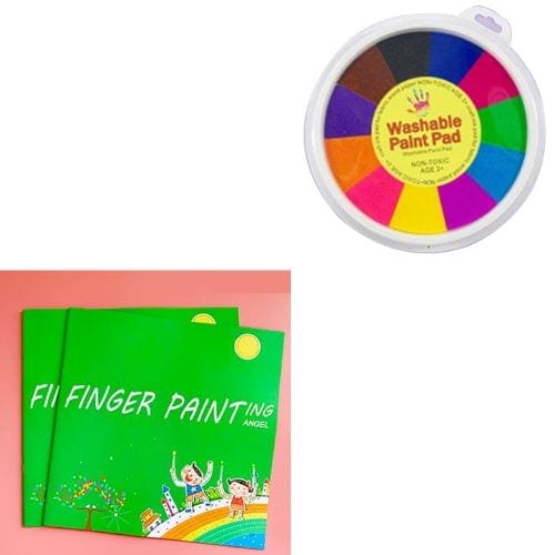 Kit de pintura de dedos - Infantil