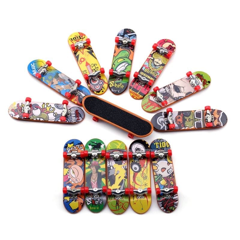 Kit skate de dedo profissional - Fingerboard